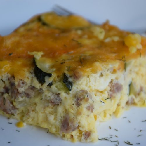 Zucchini Egg Casserole Nourished Nutrition Counseling