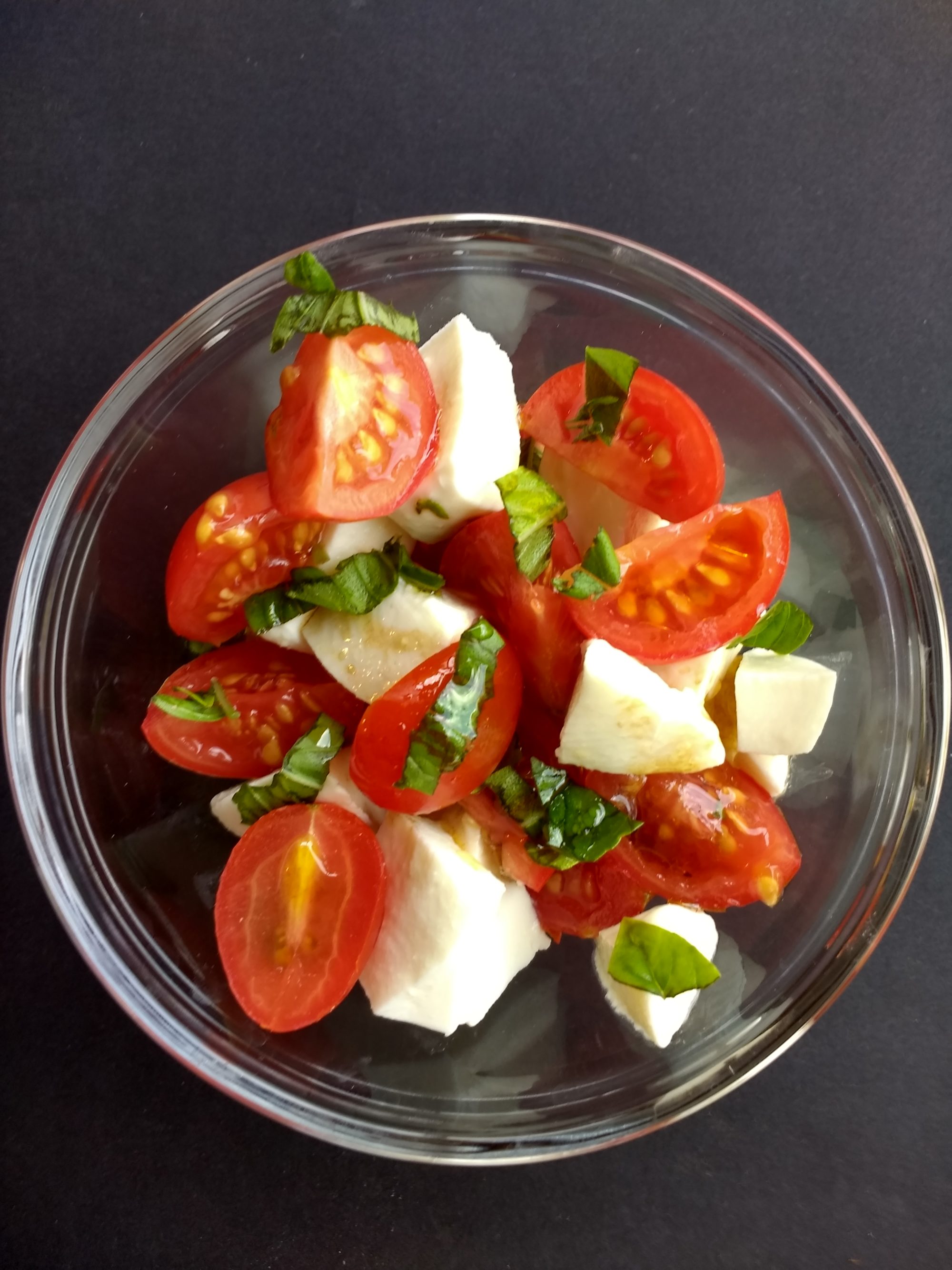 Easy Caprese Salad - Nourished Nutrition Counseling