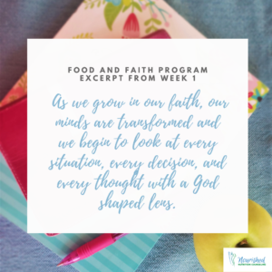 Faith-Based Nutrition